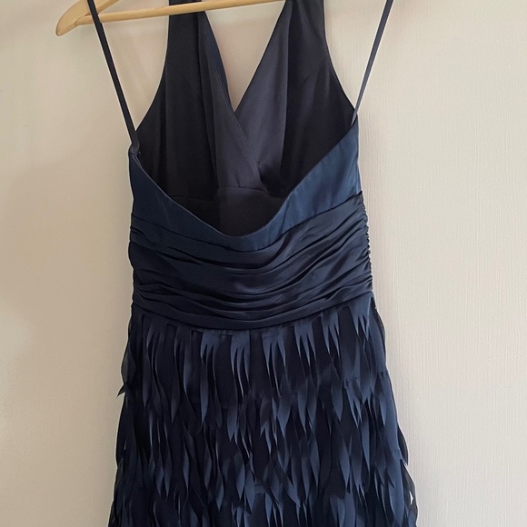 Navy Party dress and wrap - Picture 4 of 5